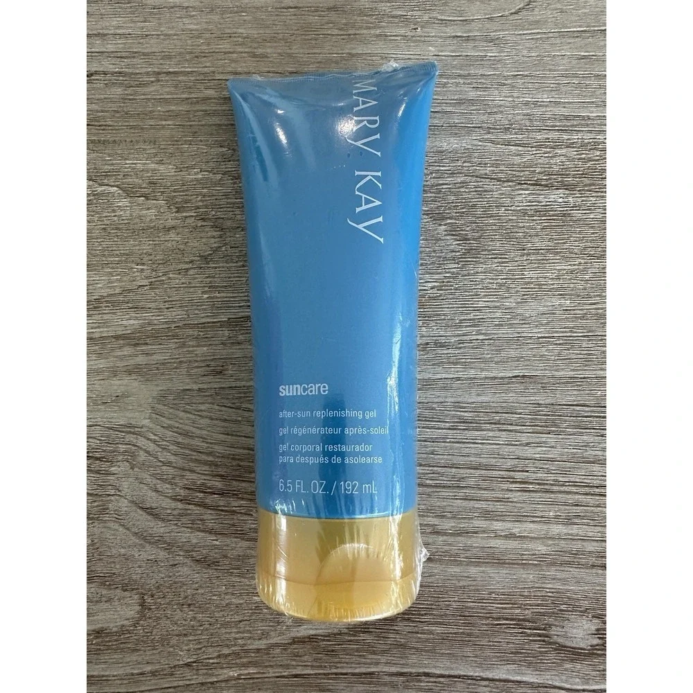 Mary Kay Bundle SunCare After-Sun Gel 6.5 oz., Satin Hands + Body Wash Sealed